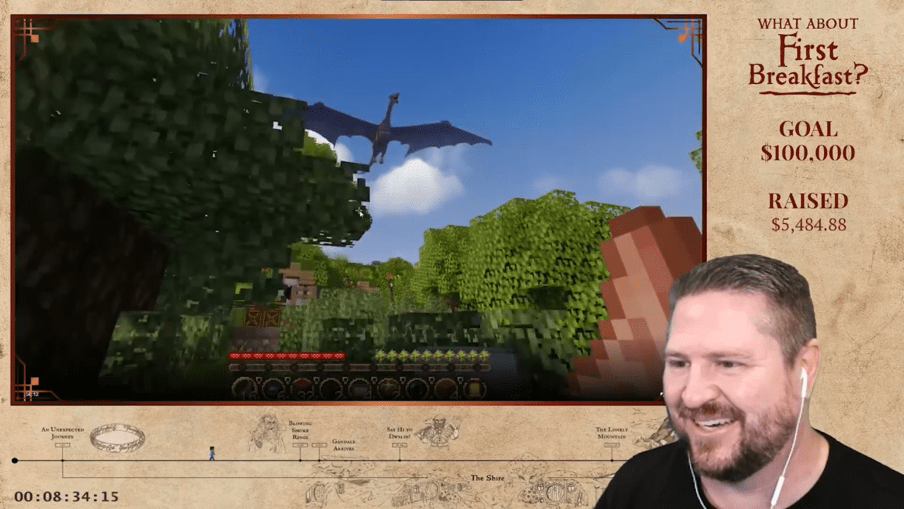 I spent 10 hours retracing the Fellowship's journey in Minecraft Middle- earth